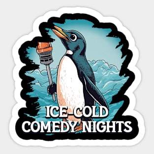 Ice-cold Comedy Nights Sticker